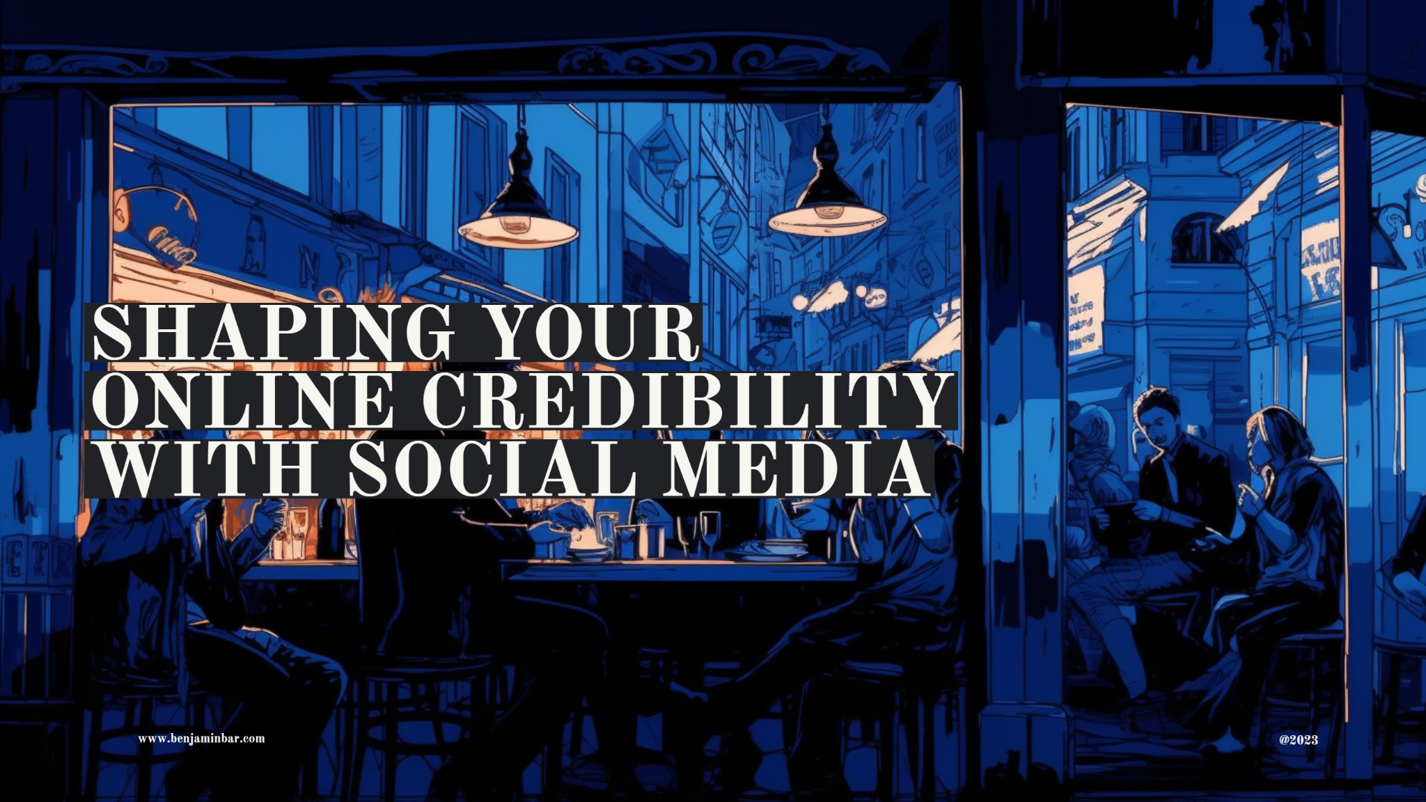 shaping credibility with social media